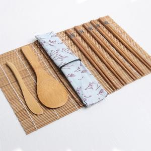 China Kitchen Tool Sushi Rolling Mats ,  DIY Bamboo Sushi Kit Set For Beginner supplier