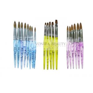 China Super Collection Of  Kolinsky Sable Acrylic Nail Brush For Carving And Painting supplier