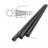 China 1.5 meter length taper carbon fiber gutter vacuum cleaning pole for gutter cleaning clearing wholesale