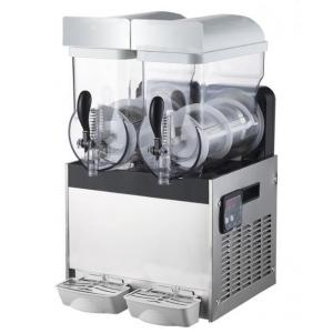 Commercial Stainless Steel Double Heads 15Lx2 Slush Machine