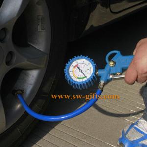 0-220PSI Self-locking Auto Car Wheel Tire Air Pressure Gauge Meter Tyre Tester Vehicle Monitoring System
