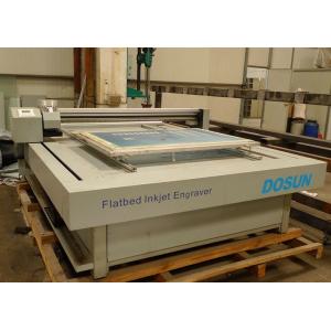 China Computer To Screen Flatbed Engraving Machine With High Speed Inkjet Head 5600mm × 3400mm Screen supplier