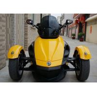 China 1000cc Can Am 3 Wheel Motorcycle , V - Twin 2 Front Wheel Motorcycle Liquid Cooled on sale