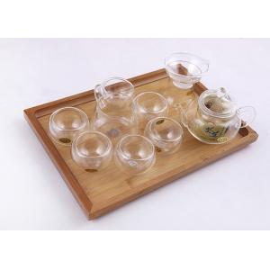 China Handmade Glass Tea Infusion Set Gift Box Cups Capacity 50ml OEM ODM Service supplier