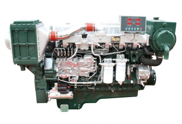 High Speed 4 Stroke Diesel Engines With 4 Valves / Marine Boat Engine