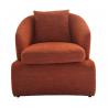 China Pu Fixed Living Room 1 Seater Sofa 73*78*75cm Wood Structure living room chair wholesale