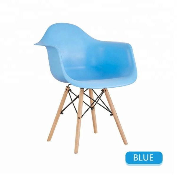 Armchair Style Plastic Conference Chairs Fracture Resistant For Office