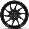 Off Rad Rims 24x12 and 24x14 Gloss Black Machined Deep Lip Customized 4x4 Wheels Rim