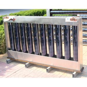 China High Efficiency New Type Big Vacuum Tube Solar Collector Hot Water Heating  Without Use Water Tank supplier