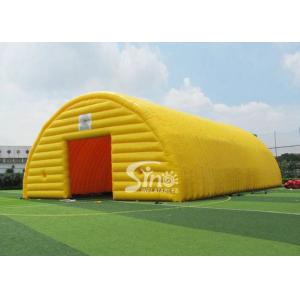 China 20x10 meters outdoor movable sports arena giant inflatable tent with 2 doors supplier