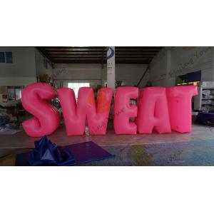 China Sweat Characters Inflatable Product Replicas Silk Screen Printing Excellent Design supplier