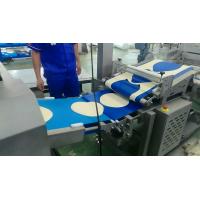 China Minimum 2.5 Mm Thickness Automatic Pizza Making Machine Pizza Base / Crust Production Line on sale