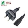 China RCM SAA Approved 7.5A 250V Indoor Power Cable with SAA 2PIN Plug and C7/C17 Connector wholesale
