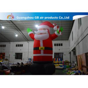 Hot Selling Outdoor Giant Inflatable Santa Claus  Christmas Yard Decorations