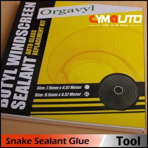 Windscreen Butyl Headlight Sealant Snake Tape Glue Black Color