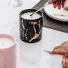 China Home Decoration Scented Soy Candles Natural Scented Candles Marble Candle Jar With Lids wholesale