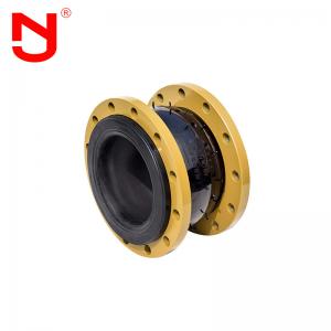 China FKM Flanged Rubber Expansion Joint Single Sphere High elasticity supplier