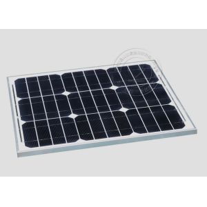China New-Tech High Efficiency Frame 12V 40W Monocrystalline Black Solar Panel With Aluminum Alloy wholesale