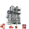 Ligne de production d'équipement d'évaporation spécial pour le traitement de la sauce tomate Traitement à haute viscosité