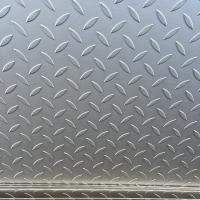 China 316L 304 201 3mm Thick Chequered Steel Plate Stainless Steel Pattern Sheet Diamond Shaped on sale