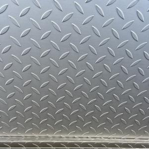 316L 304 201 3mm Thick Chequered Steel Plate Stainless Steel Pattern Sheet Diamond Shaped