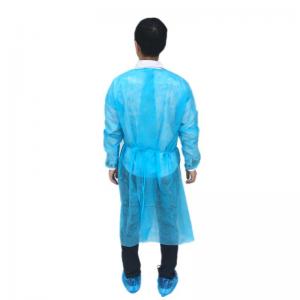 China Waterproof Non Woven Disposable Surgical Gowns Blue CE ISO supplier