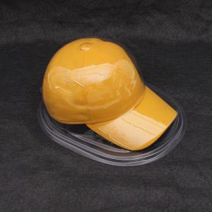Custom Clear Hat Packing Plastic Box Hats Clamshell Blister Packaging Box