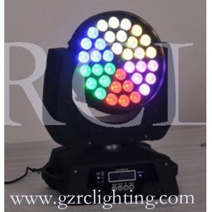 Dj Stage Lights,18w Rgbwa Uv Led Moving Head Wash Light With Zoom lights