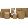 cardboard corrugated brown plain custom paper packaging box Corrugate Foldable