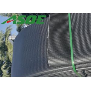 China Tuyau en caoutchouc thermoplastique de Layflat, âge plat de tuyau de configuration noire de 6 pouces résistant supplier