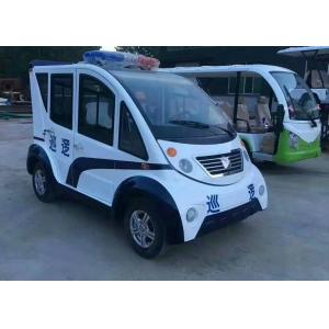 4 Seats Electric Platform Truck Cruising Vehicle With Zero Emission Environmental Friendly