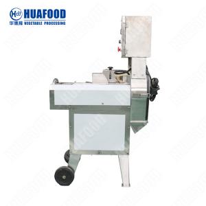 China Plastic Double Head Vegetable Conveyor Belt Cutting Machine Made In China supplier