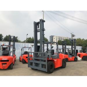 China Isuzu Engine Mast Lifting Height 6000mm Diesel Forklift Truck supplier