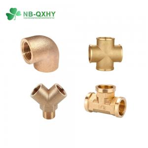 China Water Supply Brass/Copper Pipe Elbow Fitting for Pipe System STD Wall Thickness supplier