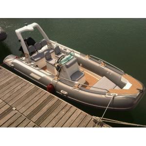 China Luxury Rigid Inflatable Boat 5.2 Meter Length 1.95 Meter Width YAMAHA 90HP Engine supplier