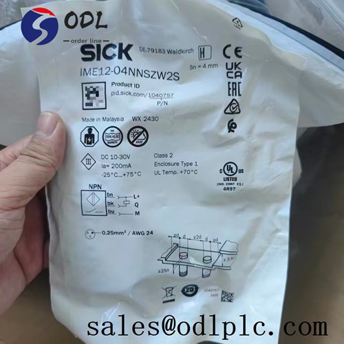 IME12-04NNSZW2S Sick PLC Proximity sensor, inductive, 3.24mm range, M12 x 1，NPN，NO， Cable, 3-wire, 2m