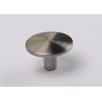 China Brushed Nickel Unique Furniture Cabinet Knobs Dia 35mm Fashionable Style on sale