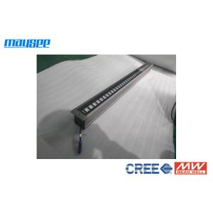 China Gray Color Led Outdoor Recessed Linear Wall Washer Inground Lights Energy Efficient supplier
