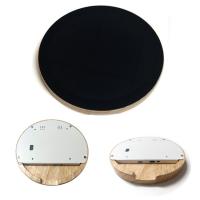 China 5 Inch Wood Frame Round LCD Display Touch Screen 1080x1080 250nits TYPE-C Micro USB on sale