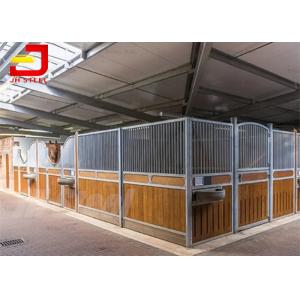 Movable 10x10 12x12 Big Horse Stall Panels With Hot Dipped Galvanized Frame