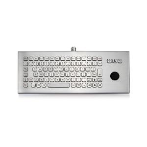 Water Resistant Keyboard Stainless Steel Rugged Wired Operation For Desktop