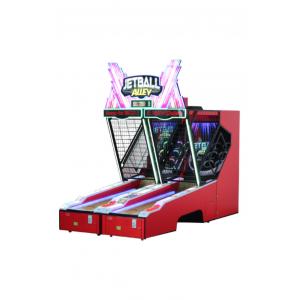 Jet Ball Alley Twin Rolling Ball Lottery Redemption Arcade Machine For 2 Play By UNIS