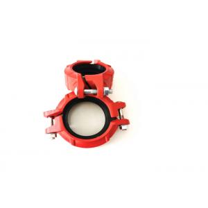 Flexible Grooved Coupling , Ductile Iron Grooved Fittings 2 Inch Class300