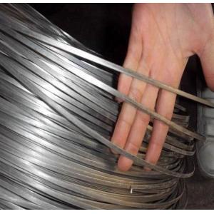 China Cold Drawn Craft Stainless Steel Flat Wire Electronic Coil Or Spool Packing supplier