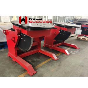 China 2-Ton Pipe Welding Positioners Titling And Rotary Table For Pipe Turning Welding supplier
