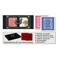 China 100% Plastic Da Vinci Route Marked Playing Cards For Poker Cheat Bridge Size on sale