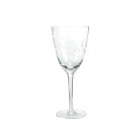 China Personalized Wedding Wine Glass 420ML Crystal Clear Wine Glasses on sale