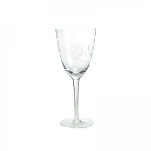 China Personalized Wedding Wine Glass 420ML Crystal Clear Wine Glasses supplier