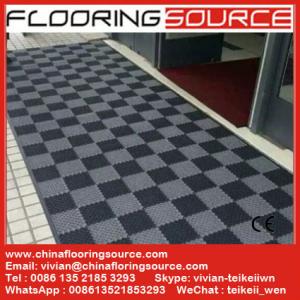 Building Entryway Mats Modular Floor Mat Pvc Tiles Outdoor Scraper