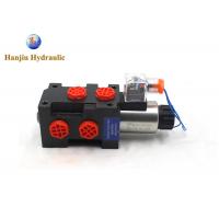 China Dvs6 6/2 Solenoid Operated Hydraulic Directional Valve Hydraulic Diverter / Selector Valve on sale